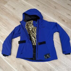Columbia Women's Cirque Bowl Insulated Jacket, Blue Size XL NWT